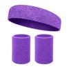 WEZHO Sports Towel Wristband and Headband Set