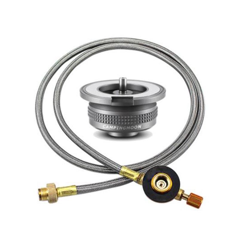 Camping & Hiking Gas Can Adapter: Card-Type Flat Can Inflation Connector
