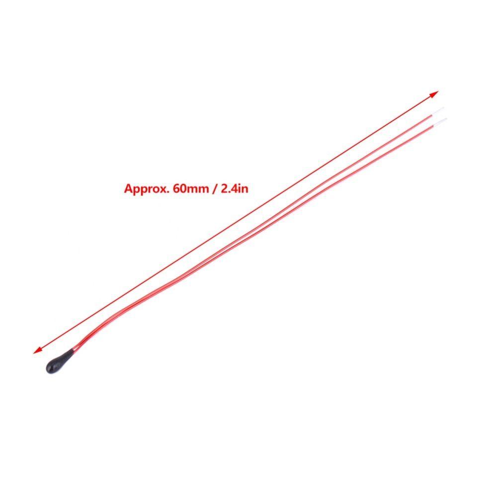 10PCS 5K/10K Temperature Sensor 60mm NTC Thermistor Thermistor Resistors  DIY Electronics