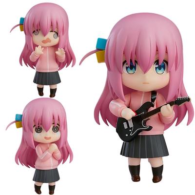 10cm Anime Figure Gotoh Hitori Action Kawaii Guitarist Girl Collectible Model Toys BOCCHI THE ROCK PVC 2069 Articulated Poseable Detailed Movable