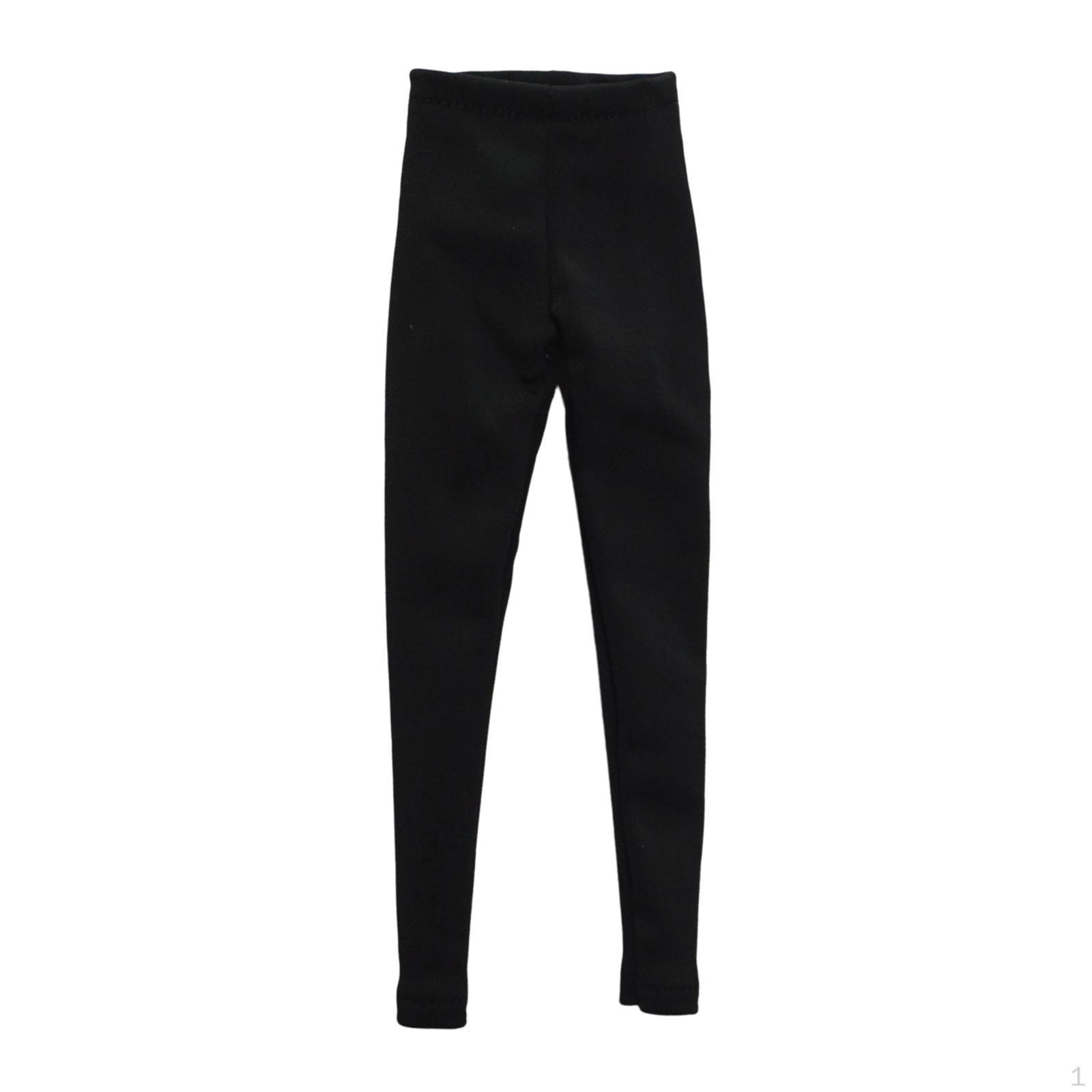 

1:6 Scale Miniature Base Layer Pant Doll Costume Athletic Cosplay Dress up Mini Joggers for
