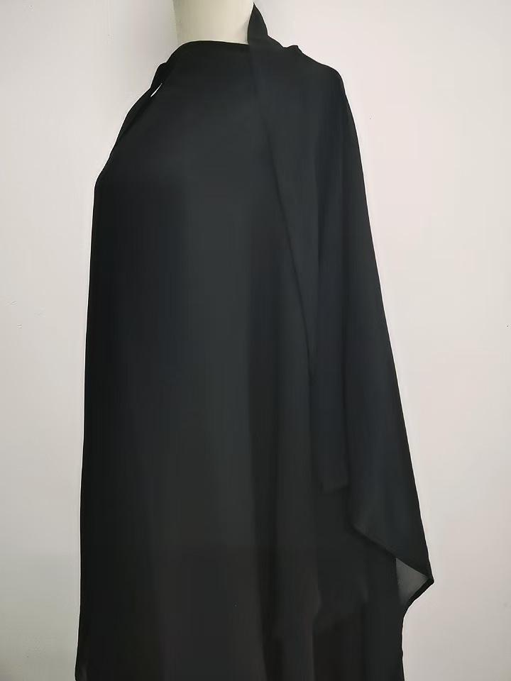 Yiduo Duo Double Layer Chiffon Large Women's Headscarf 24916