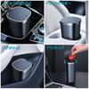 Bifine Car Trash Trash Can with Touch Large Includes 90 Trash Fits Various Locations In Your Car of 2 Can, Bottle-Shaped Lid, Push-Lock Open/Close,