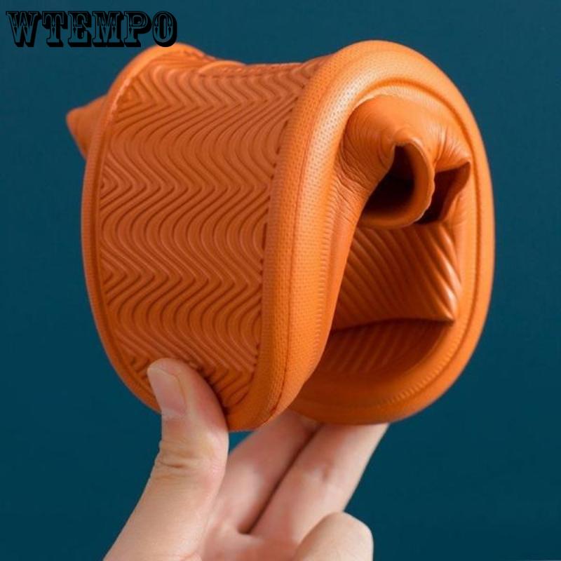 Модные супер мягкие домашние тапочки для пар — фото 11