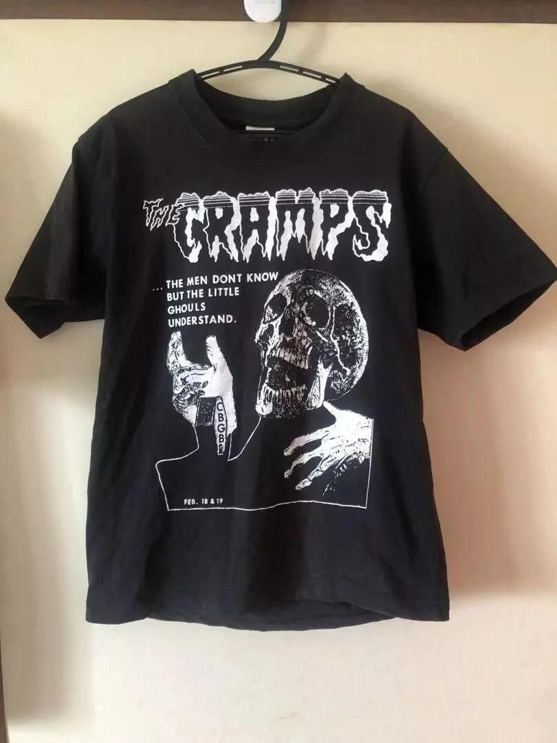 The Cramps Punk Rock Band Rare Design unisex T shirt Classic Style S-5XL Reprint Unisex T-Shirt L