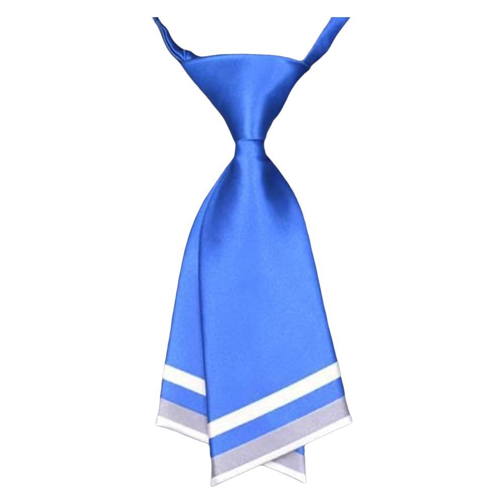 Stripe Small Necktie Double-layer School Uniform Tie Classic Children Tie Wedding