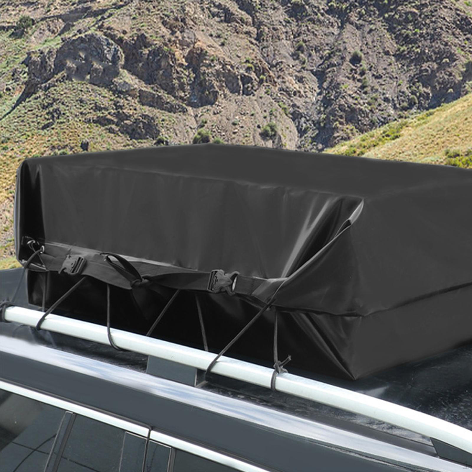 

Сумка для хранения на крыше автомобиля для путешествий и кемпинга чёрный