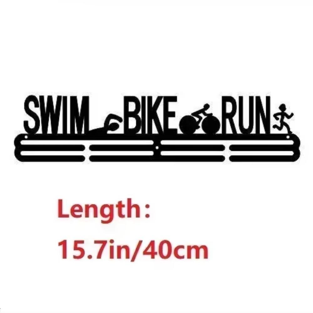 Home & Sports Display Combo:Key Holder & Bathroom Accessories,Wall Coat Racks for | Football & Marathon Medal Holders for Runner