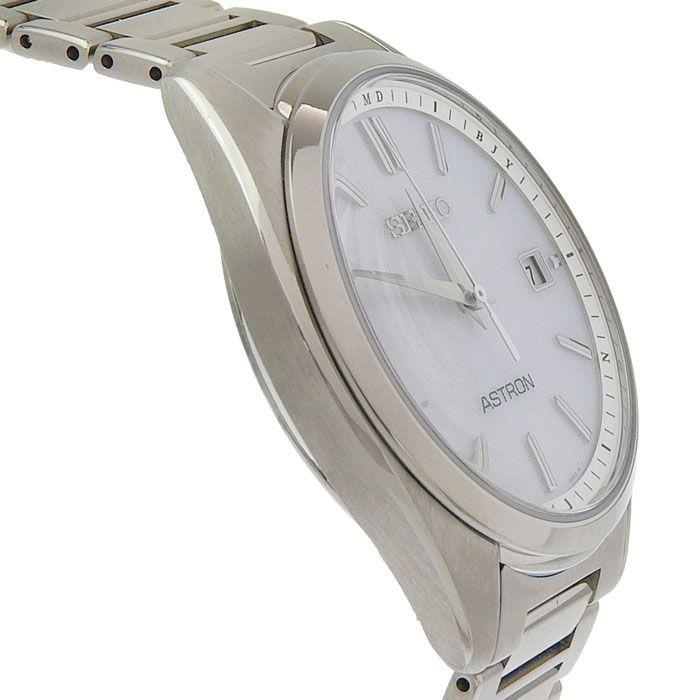 Used SEIKO Astron Origin SBXY029/7B72-0AD0 White Dial Titanium 68.1g Watch Solar Men's Free Shipping 241001033053