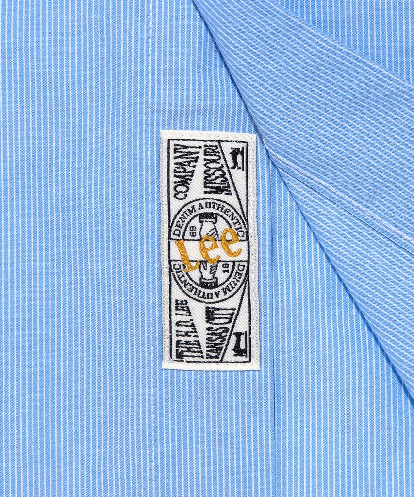 LEE House Logo Poplin Shirt Blue