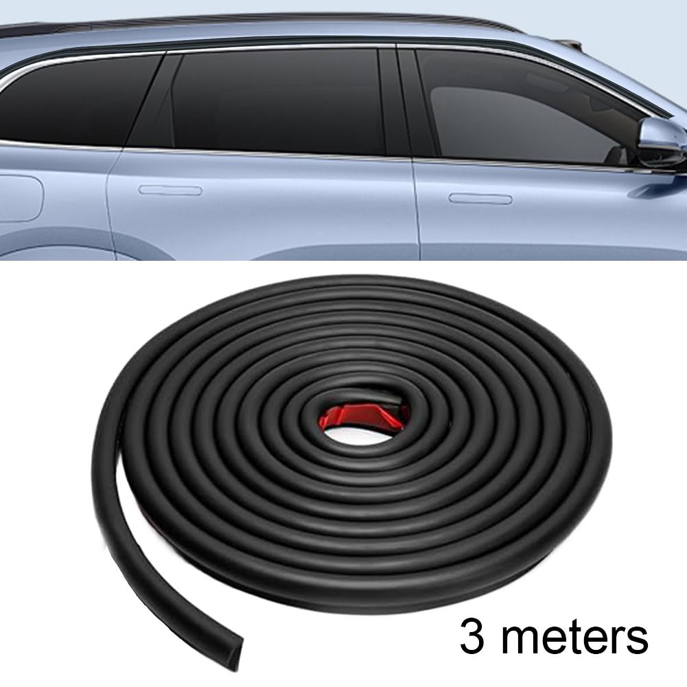 

1 шт. Водосток для кемпера, защита от дождя, каплеотбойник, ПВХ полоса для дождя 1/2 дюйма, водосточный желоб J-образной формы для деталей автодома, аксессуар для кемпера чёрный
