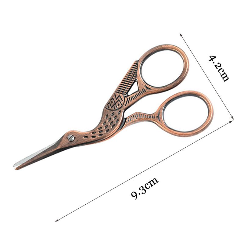 Peacock Stork Vintage Sewing Needlework Color Scissors Tailor Embroidery Scissor Crafts DIY Tailoring Fabric Cloth