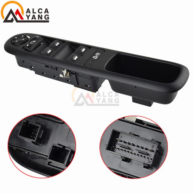 Master Power Window Switch For Peugeot 3008 5008 Hatchback Wagon Left front door lifter switch 96650621ZD 6490X6 .