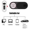 Universal Camera Cover 5Pcs for Tesla Model 3 Y Privacy Protector Webcam Slide Blocker Anti-peep Sliding Camera for Pc Laptop Ne