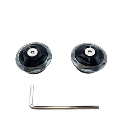 Motokano Flamehole Cap for Ninja 400 Z400 (2018-2023) Bolt Cap (Titanium)