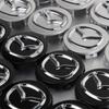 4pcs/SET 56mm 3D Styling Car Wheel Center Hub Caps Auto Rim Caps Covers Emblem For Mazda 3 Bk 6 Gh CX-5 CX30 MX-5 2 5 CX-3 GJ GL bg1