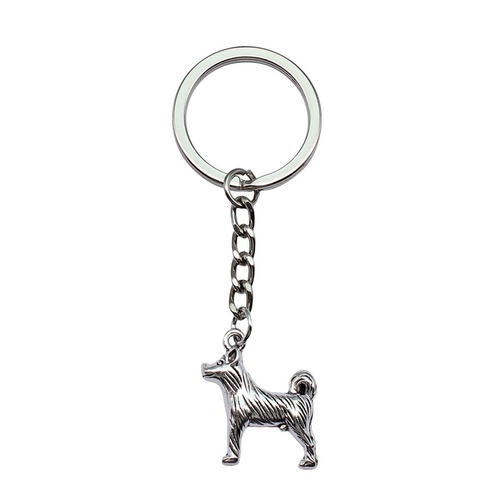 Cat Keychain Poultry Charm Pet Lover Key Holder 28mm Ring