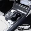 Carbon Fiber Central Console Gear Water Cup Panel Frame Cover Trim For Genesis GV80 2025 2026 LHD Car Tuning Supplies
