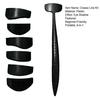 1 Set 6-in-1 Eyeshadow Crease Line Kit Portable Travel Eyeshadow Crease Stamp Women Cut Crease Creation