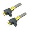 2Pieces Vacuum Carbon Brush Assembly Metal Frame Vacuum Cleaner Accessories Suitable for Efficient Cleaning Power