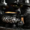 1 PC Halloween Decoration Witch Cat Candle Holder Resin Decoration Resin Crafts Holiday Decoration Home Decoration