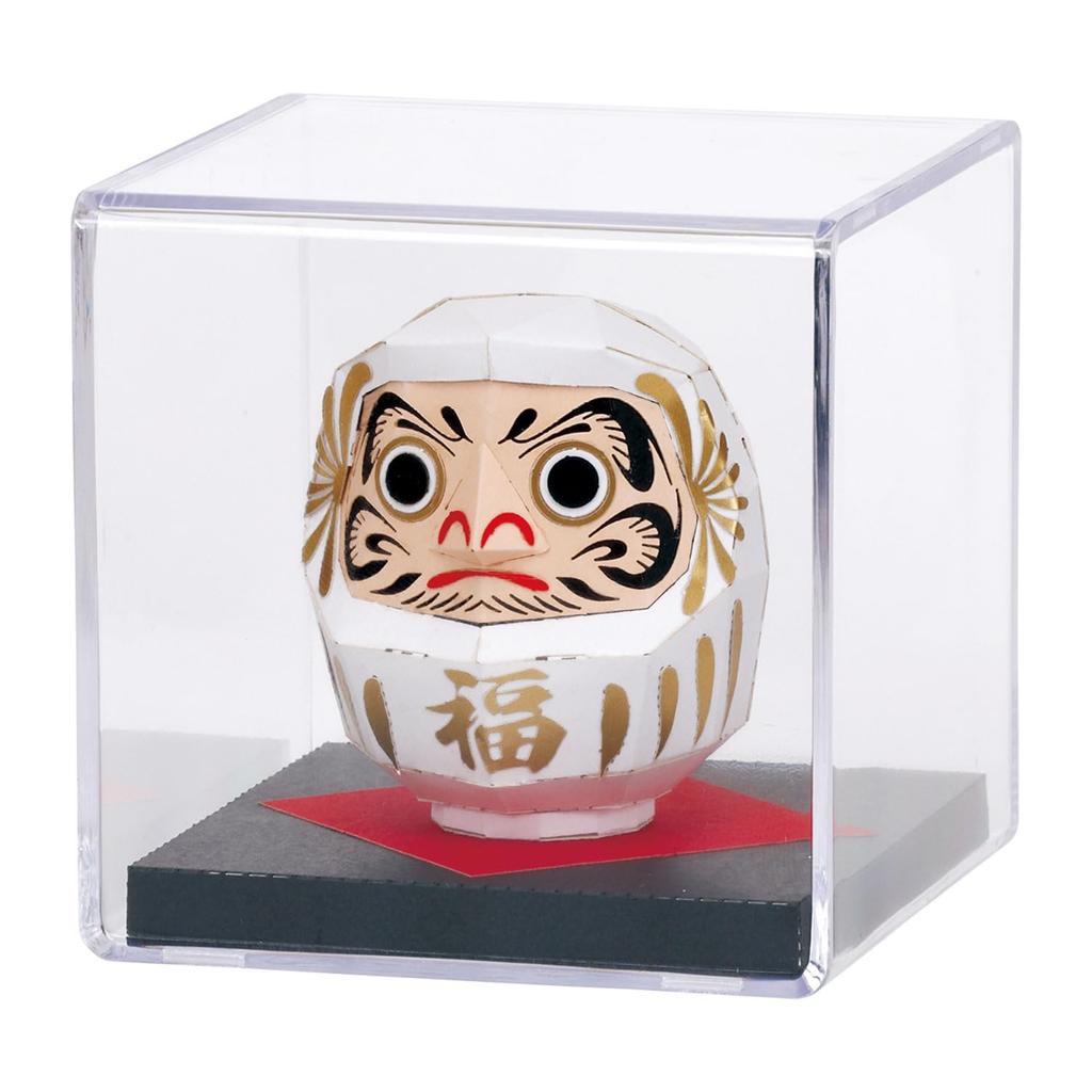 Kawada Paper Nano 360 Daruma White X 12 X 17 Cm 12 and Paper Craft Kit Miniature Kit Interior Decoration PS-19 0.7 (Ages Up) PS-19