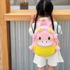 Adorable Unisex Oxford Cloth Kids Backpack With Animal Cartoon Design For School