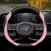 Leather Car Steering Wheel Cover for Hyundai I30 Tucson Nx4 I20 Ix35 Accent I10 Getz Kona I40 Elantra H1 I30n Santa Fe Veloster
