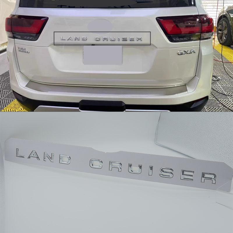 YZKN9 For Toyota Land Cruiser 300 Lc300 2021-2023 VXR GXR 3D Letter Sticker Tailgate Badge Emblem Badge Exterior Modification Emblem