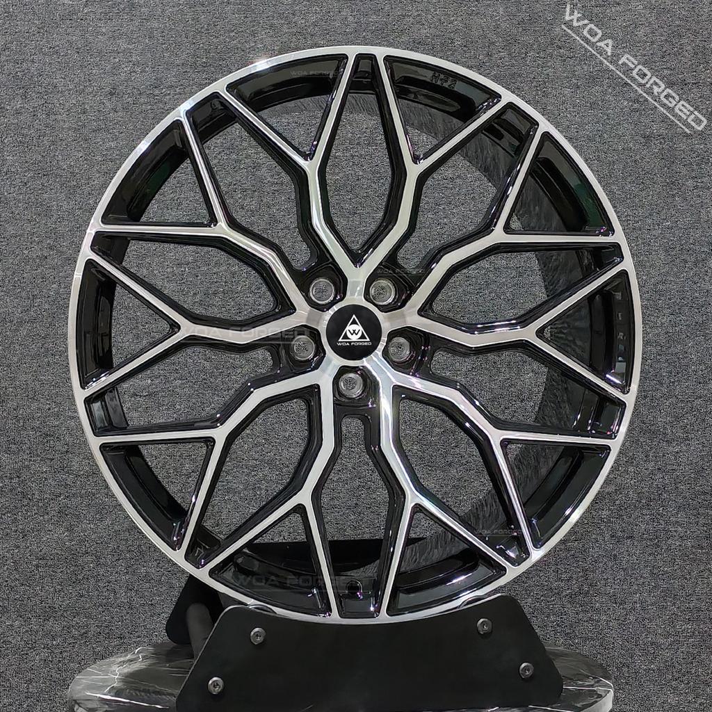 Customized Sliver Forged Monoblock Rims17-22 Inch 5x120 5x114.3 Wheels for Vossen C8 C10 Benz Bmw Porsche Lamborghini