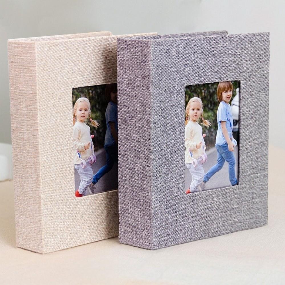 6 Inch 52 Pockets Scrapbook Album Laminated Slip-in Picture Albums Photo Storage  Home Storage