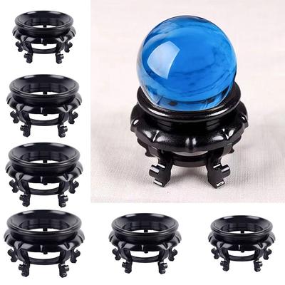 Glassball Base Crystal Ball Holder Resin Sphere Display Stand Crystal Ball Base  Photography Props