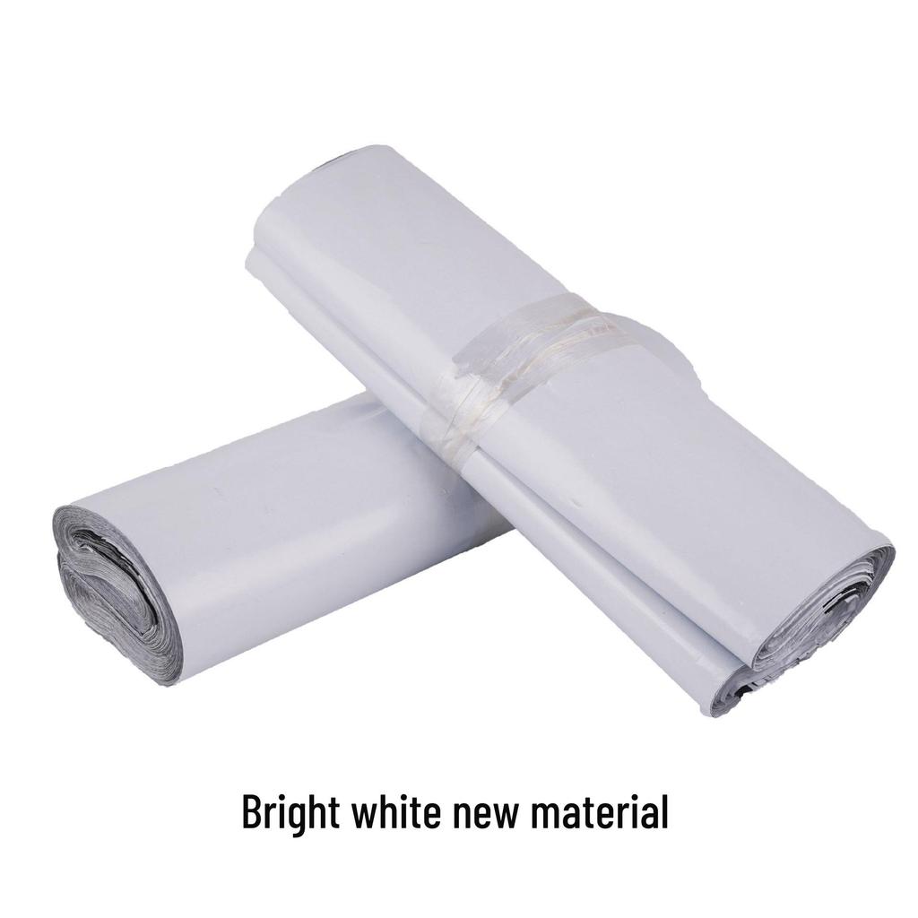 Black & White Waterproof Express Bags for E-commerce Logistics - Gray Clothing Packaging