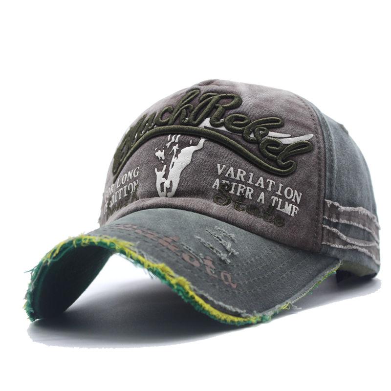 Hat Men's and Women's Retro Baseball Hat Washed Denim Made Old Duck Tongue Hat Spring and Autumn Leisure Sunvisor Hat Men's Fashion Trend Sunvisor Hat