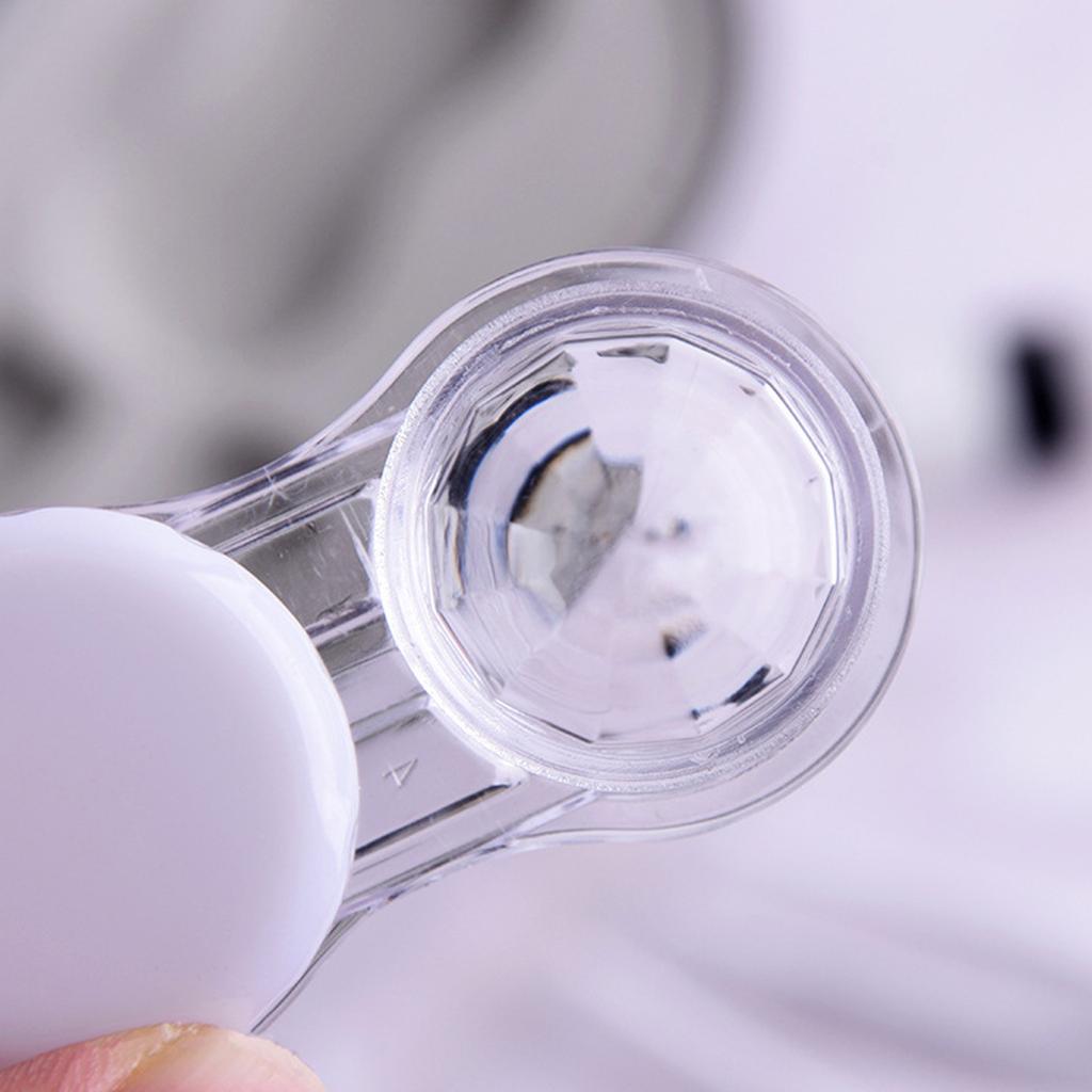 Double Layered Eyeglass and Contact Lens Case MultiFunctional Travel Eyewear Holder with Soft Protective Lining Tools