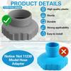 3 Pcs 11239 Hose Adapter Compatible with IN-TEX Part Pool Vacuum Hose Adapter Pool Skimmer Hose Adapter