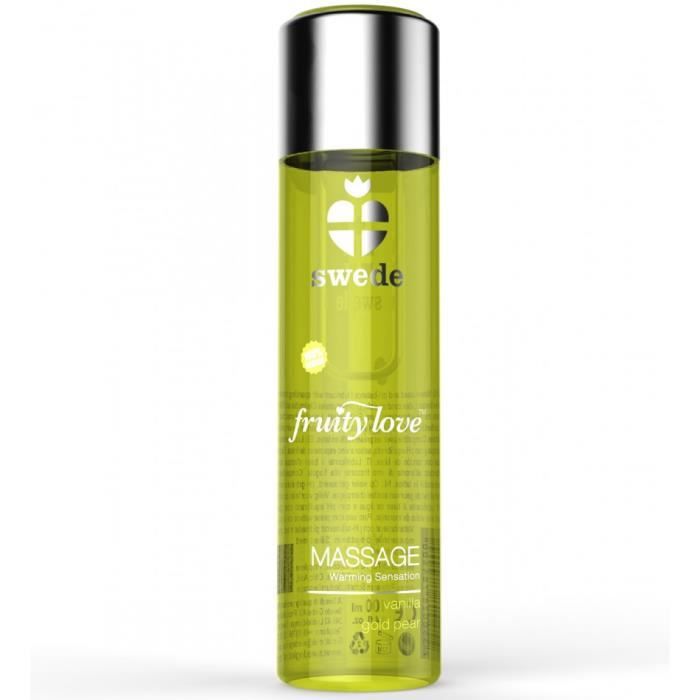 Lotion de Massage Saveur Vanille Poire - 120 ml - mixte / adulte
