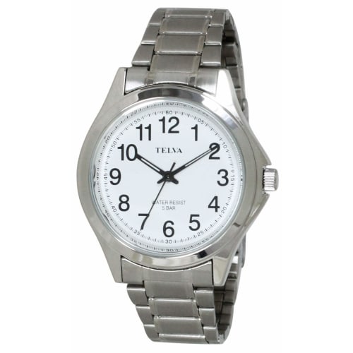 Klefer Terva Watch TE-AM035-WTS Men's Silver