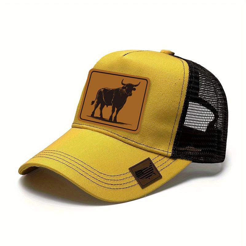 Fashion The Cow Baseball Caps Men Women Snapback Cap Female Male Rancher Cap Sun Hat Kpop Designer Man Trucker Hat Gorras Hombre