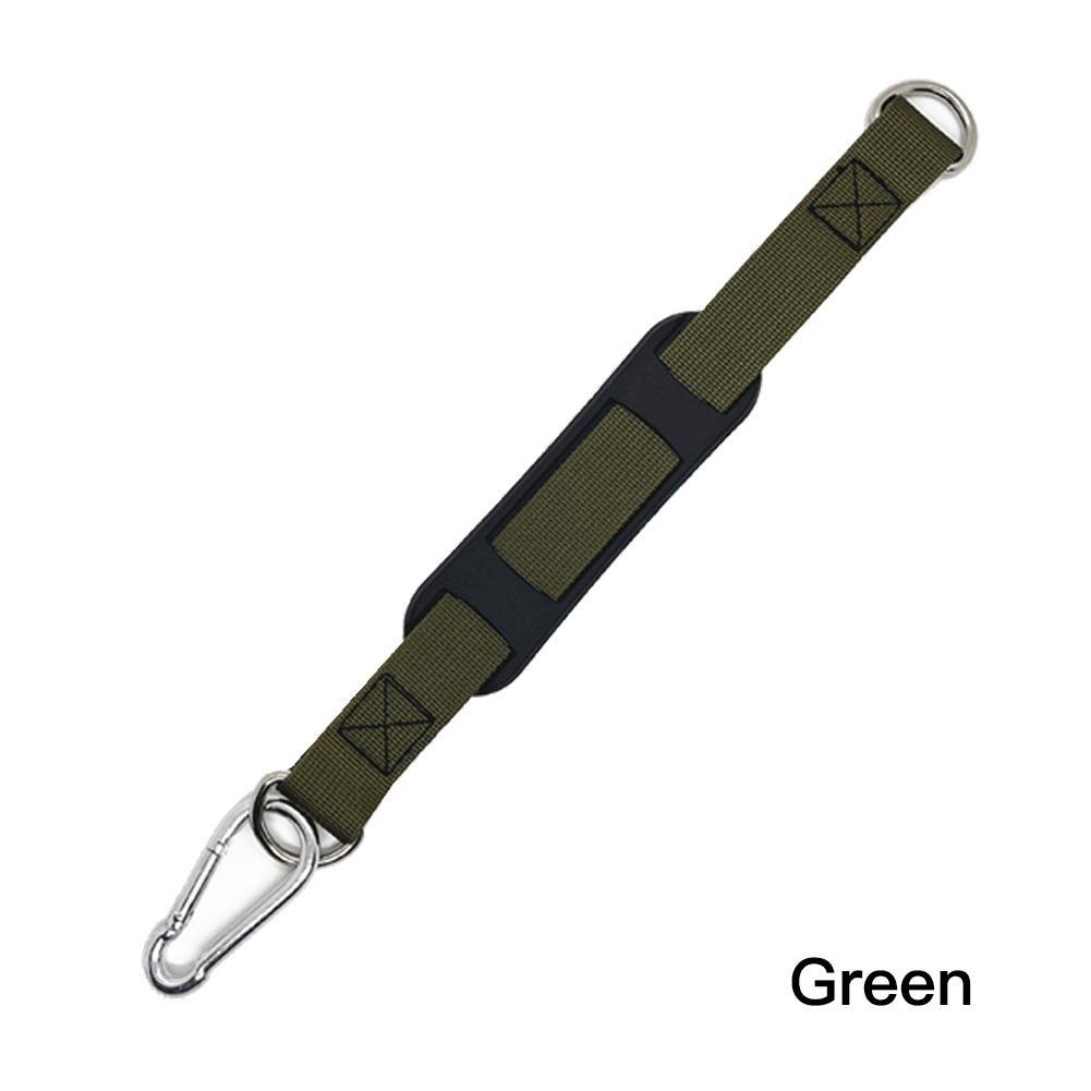

1PC 2.5*25CM Anti-Slip Hanging Strap for Single Bar Pull-Up Training Multi-Purpose Outdoor Camping Swing Hammock Tie Belt 2.5x25cm зелений