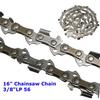 16 Inch 56 Drive Link Chainsaw Saw Chain Blade for Craftsman 3/8"LP .050 Gauge Wood Cutting Chainsaw Parts Replacement