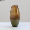 Gradient Colored Glass Vase Hydroponics Plant Pots Table Decoration Flowers Arrangement Floral Vases Room Aesthetic Decor