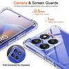 For Motorola Moto Edge 50 Neo Edge50Neo Edge50 50Neo S50 S 50 Case Airbag Clear Silicone Soft Back Cover Mobile Phone Cases Capa