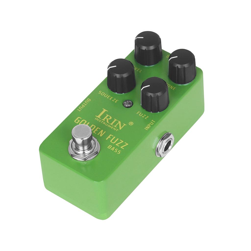 IRIN RS-20 Golden FUZZ Bass Guitar Pedal Deep/Scuzzy Fuzz Electric Bass Guitar Effect Pedal True Bypass Guitar Accessories