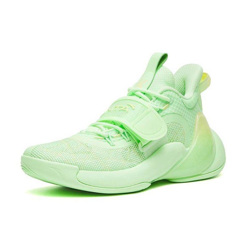 Anta Splash 3 Low Top Basketball Shoes Mens Fluorescent Green 112221623-2