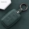 Leather Car Remote Key Case Cover Shell For Land Rover Range Rover Evoque Discovery Sport Velar For Jaguar Xe E-Pace Xf Keyless