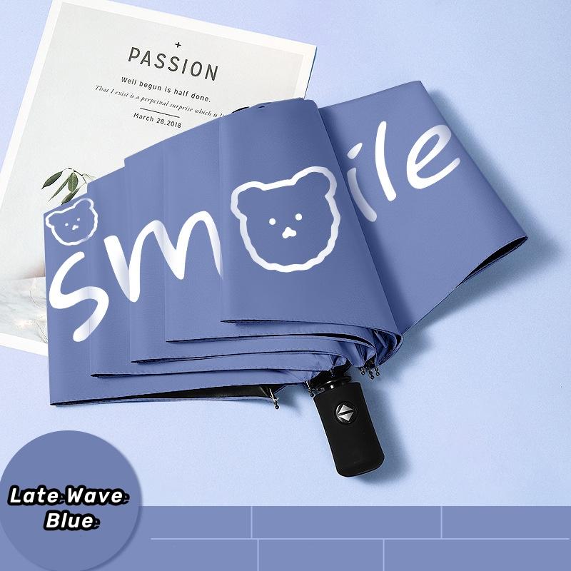 

Светоотражающие зонты обратного сложения, трехсекционные, 8 спиц, черное клеевое покрытие, автоматический солнцезащитный зонт, защита от солнца и дождя, высокая ветроустойчивость синий