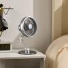 USB Desk Fan Portable Fan Alloy, Small, Folding 360° Rotation, Quiet Table Fan Personal Cooling Fan for Desktop Office Dorm