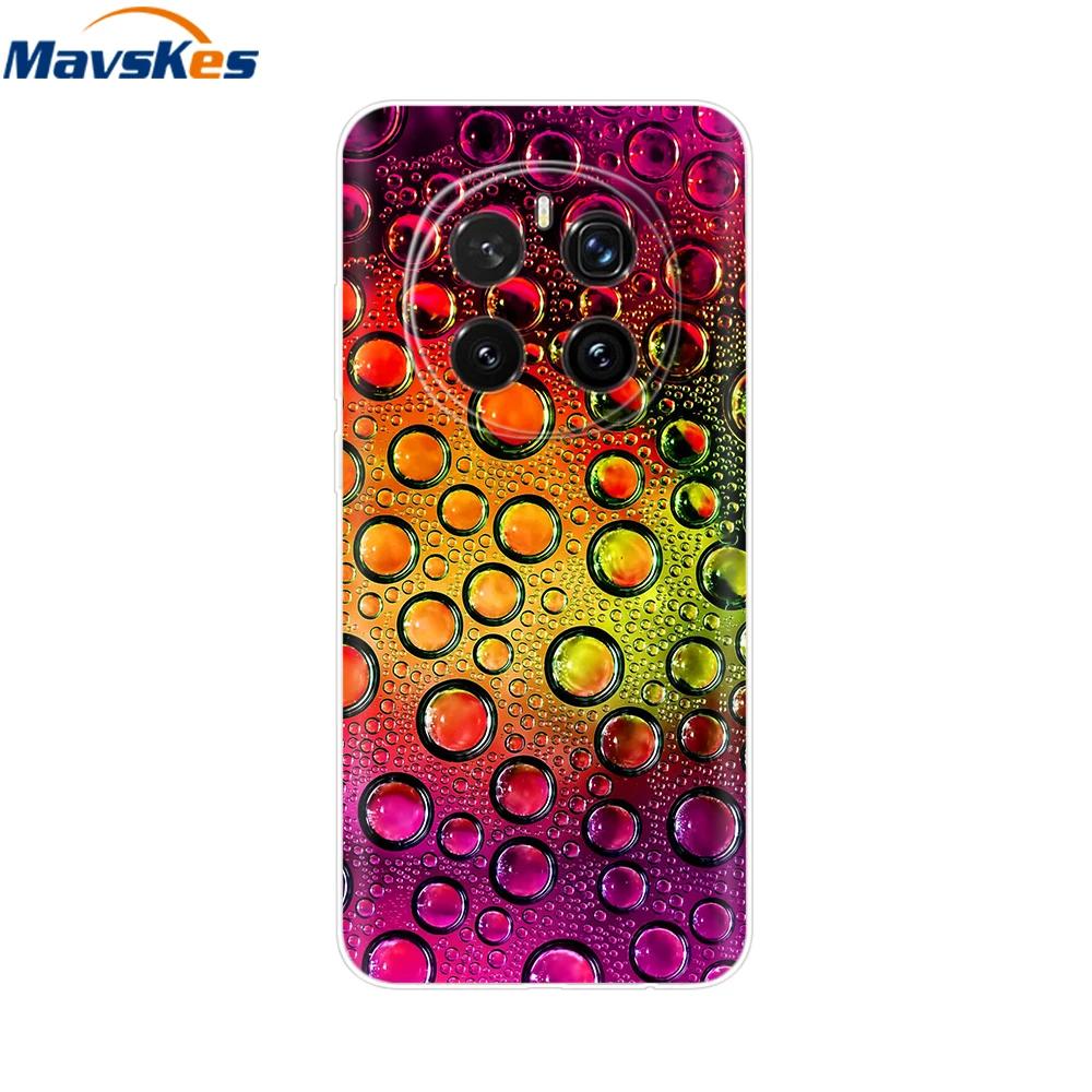 Für Honor Magic 7 Pro Hülle Magic7 Pro Klare Bemalte Abdeckung Weiche Silikon Handyhülle Für Huawei Honor Magic7Pro Hülle Fundas Schalen