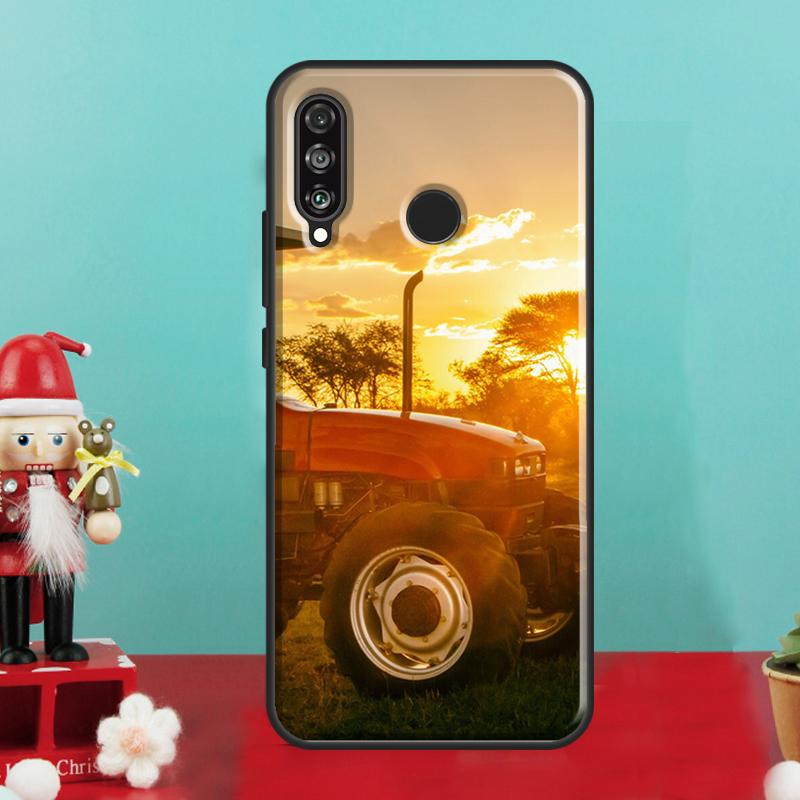 Farm Vehicle Tractor For Huawei Nova 9 10 SE 12i 12s 11i 8i Y90 Y60 Y70 Y72 Y73 Y61 Y91 P30 P40 Lite P60 Pro Case
